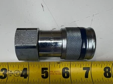 1/2" Dixon 4HTOF6 Flush Face Hyd Quick-Connect Coupler Female SAE ORB ISO16028