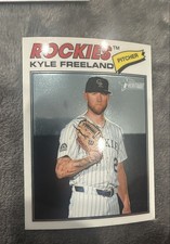 2026 Topps Heritage Chrome Kyle Freeland #92 MINT CONDITION