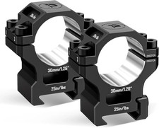 30mm Scope Rings, Precision Lapped Picatinny Scope Rings, Low Profile 30mm Di..