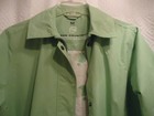 Free Country Sz M Lined Zipper RainCoat 3/4 Length Jacket w Matching Umbrella — photo 2