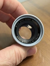 Ernst Leitz Wetzlar Elmar 9cm F/4 Lens READ Issues Optical Block ONLY