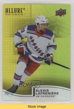 2021-22 Upper Deck Allure Rainbow Yellow Green Alexis Lafreniere #R-53 READ 01j4