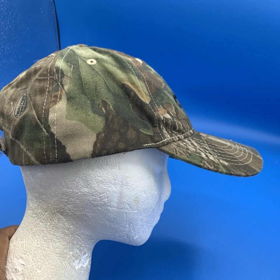 Chevrolet Car Logo Cap Adjustable Hat Official License Camo Green Real Tree - Image 2 of 4