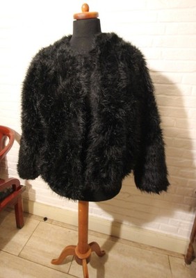 AHLENS Kunstfelljacke Fake Fur Herbst Winter 40 / 42 Kunstfell Blogger Trendy