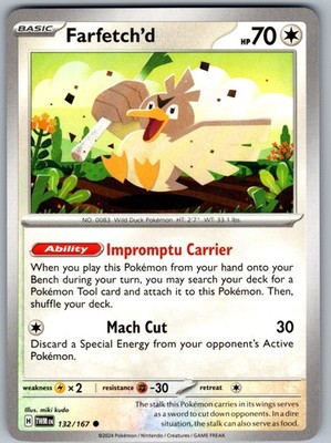 Farfetch'd 132/167 Twilight Masquerade Pokemon