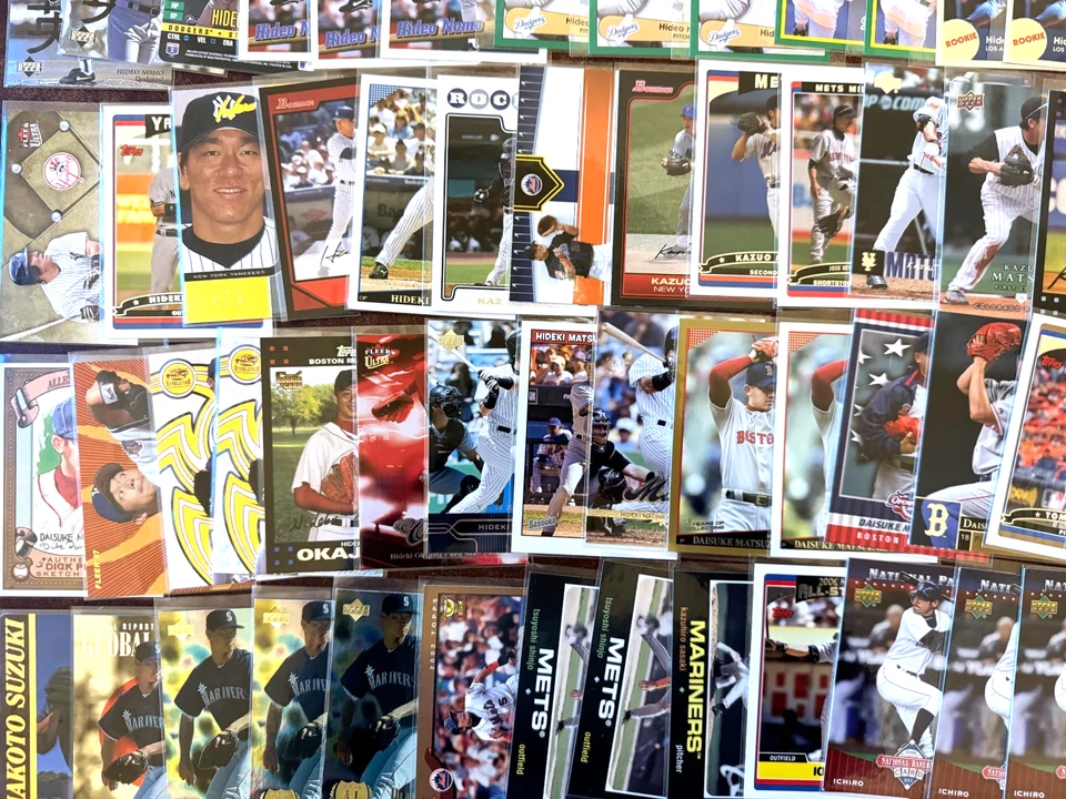 Japanese Baseball Card Lot 140+ cards: Ichiro Nomo Ohtani Daisuke Gold Rookie + - Image 3 of 4