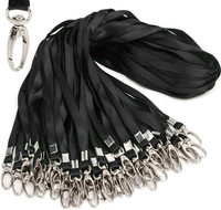 Lanyards Bulk Lanyards For Id Badges 50 Pack Each 17.7-Inch Lanyard Clip Woven B