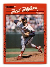 Bert Blyleven 1990 Donruss #331b California Angels NM-MINT