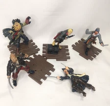 Pirates Of The Caribbean Mini Figures Zizzle 3" with bases