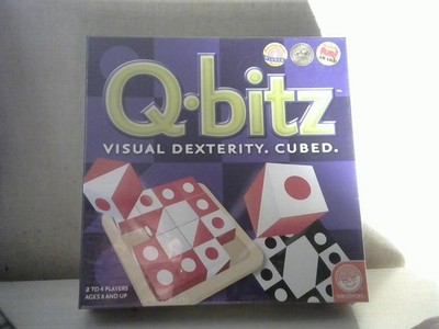 Q-Bitz Puzzle Game Visual Dexterity Cubed MindWare 2009 Strategy