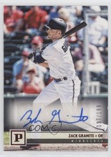 2018 Chronicles Panini Signatures Red 197/199 Zack Granite #PS-ZG Auto 0tw4