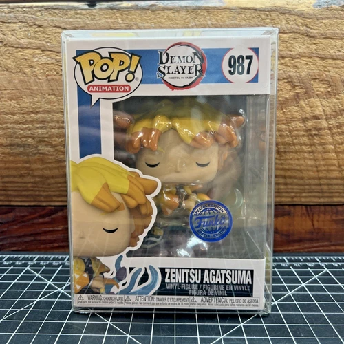 Funko Pop! Zenitsu Agatsuma Special Edition #987 w/ Pop Protector Demon Slayer