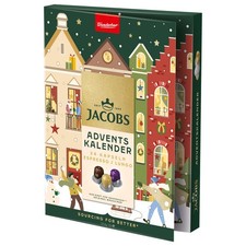 JACOBS Kapseln ADVENTSKALENDER 2025 - 24 Nespresso®* kompatible Kaffeekapseln
