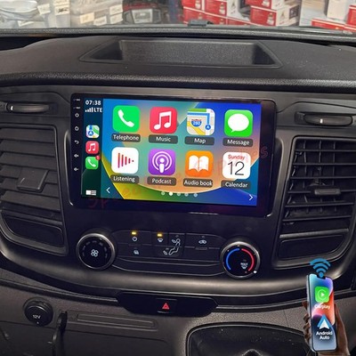 Android14 CarPlay Car Radio Stereo For Ford Transit Custom 2020-2024 GPS Navi