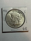 1935-S Peace Dollar Nice UNC Better Date San Francisco Mint