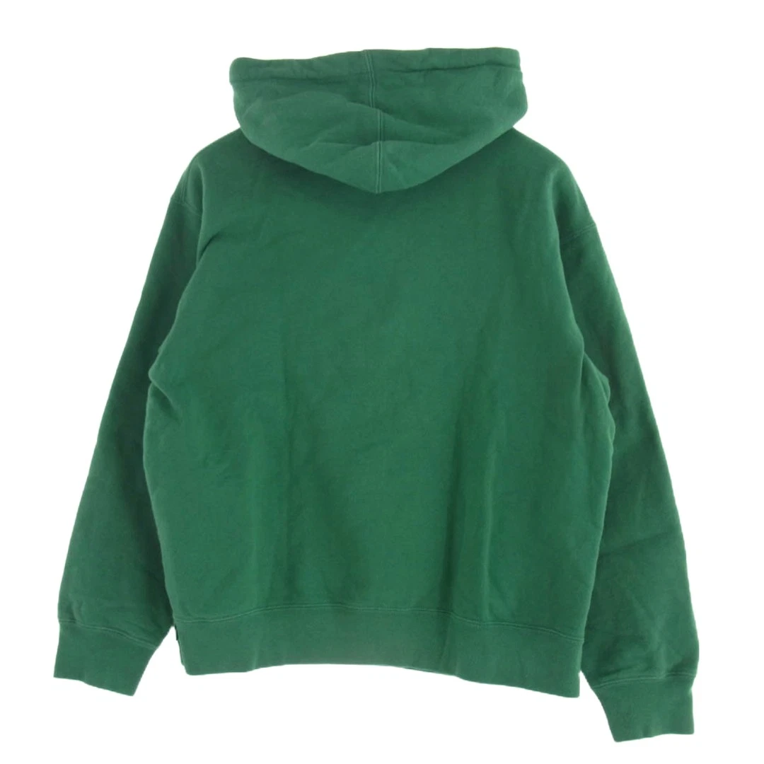 Felpa con cappuccio Supreme 21SS Don't Care pullover verde usata LIFE 0