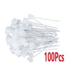 100pcs 100mm Number Mark Ties Tags Ethernet RJ 45 12 11 Wire Power Cable Label