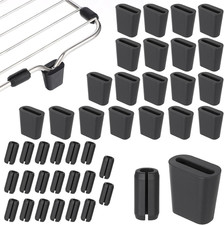40 PCS Heavy-Duty Kitchen Sink Rack Wire Protective Feet, Rubber Feet for Sink