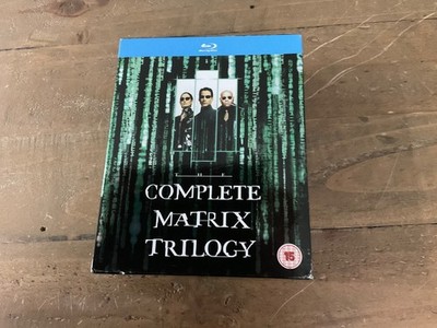 The Matrix Trilogy ~ Complete Blu-ray Collector 3 Disc Set w Slip Cover