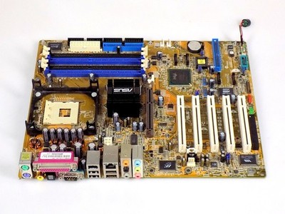 Asus P4P800-E Deluxe Rev. 1.02 ATX Mainboard Sockel 478 i865PE DDR Retro Board