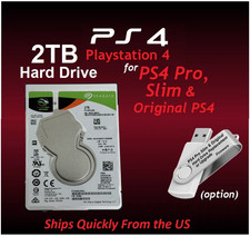 2TB PS4 Pro, Slim  Original PS4 Internal Hard Drive Slim USB OS firmware option