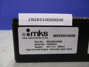 MKS Normally Open Valve MKS3001005B Japan