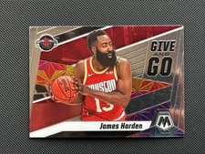 2019-20 Panini Mosaic Give and Go #6 James Harden Houston Rockets Basketball