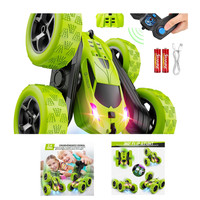 Qunreda Rc Stunt Car 4Wd Doppelseitige 360 Rotation Scheinwer
