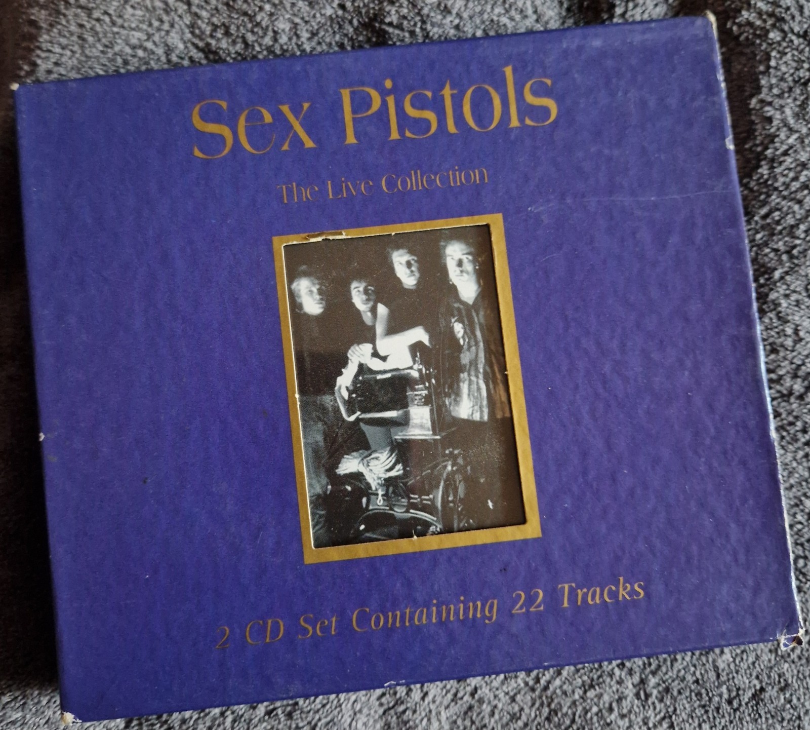 Sex Pistols The Live Collection 2 CD Set. Includes Sid Vicious Live In Camden 78
