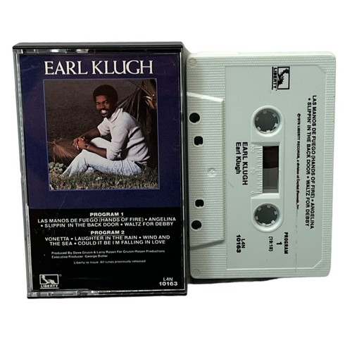 Earl Klugh Self Titled Audio Cassette Tape Smooth Jazz 1976 Liberty 10163