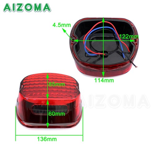 LED Tail Light Indicator Brake For Harley Touring Dyna Glide Sportster Road King - Bild 2 von 12