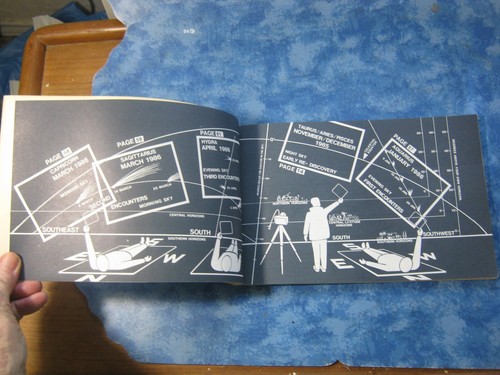 HALLEY'S COMET FINDER Starcharts and Equipment Plans BEN MAYER SC 1985 VGC - Picture 3 of 6