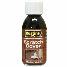 Rustins Scratch Cover for Medium Wood - 125ml Bees / Carnauba Wax Bottle