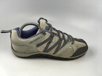  Merrell Womens Mykos Octo Stretch Periwinkle/Ice Walking Hiking Shoes Sz 8.5