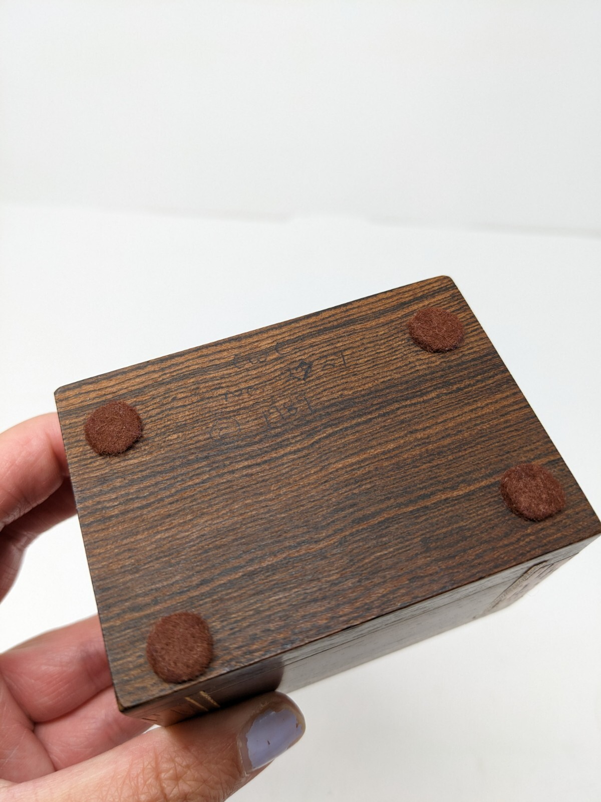 Handmade Small Wooden Box Trinket Jewelry Box Mixed Wood Types eBay