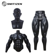 SMITIZEN Silicone Upgraded Muscle Suit Black ...