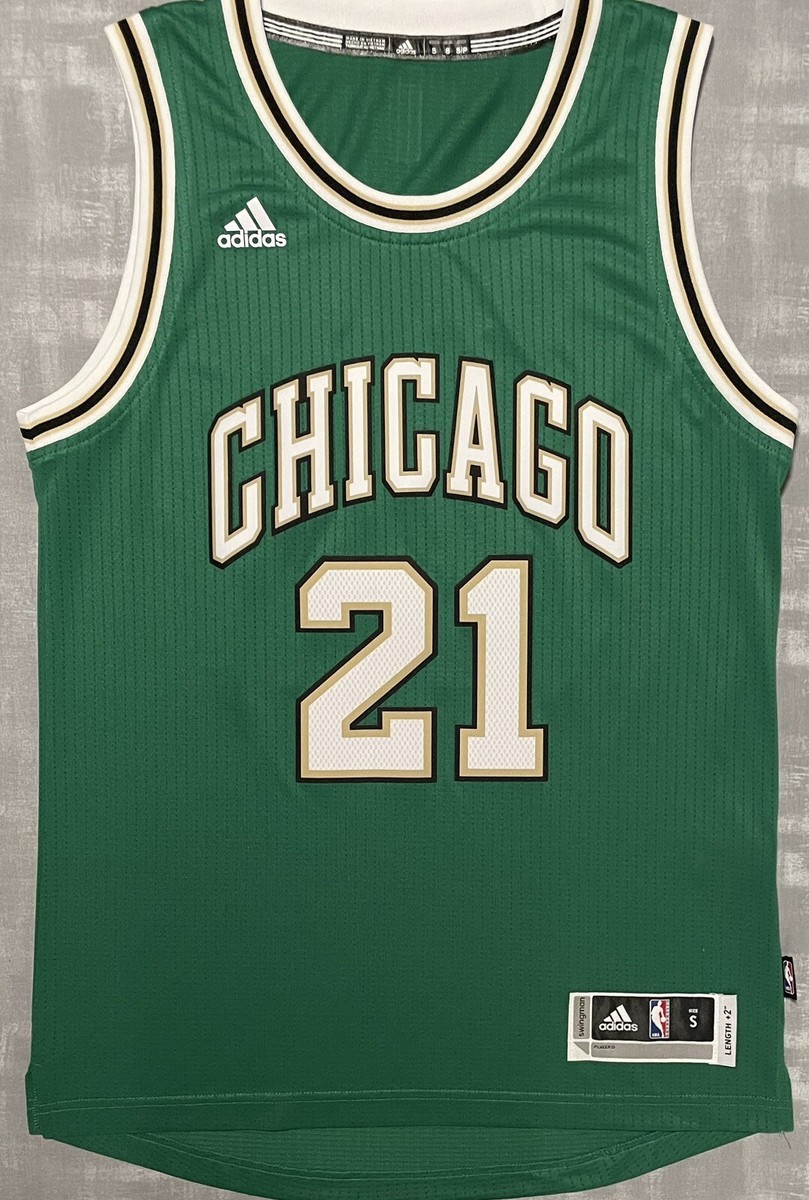 Rare Adidas NBA Chicago Bulls Jimmy Butler Saint Patrick's Rare Adidas NBA Chicago Bulls Jimmy Butler Saint Patrick's
