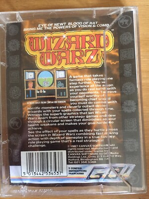 Jeu Wizard Warz Pour Sinclair ZX Spectrum 48/128k - édition Go! - Très Bon état