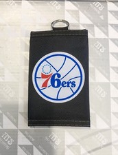PHILADELPHIA 76ERS Wallet Brand New Canvas With Zipper For Kids And Adults
