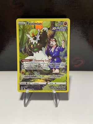 Pokemon Passimian TG08/TG30 Silver Tempest Trainer Gallery Karte Fullart EN NM