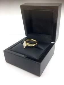 premium engagement ring box