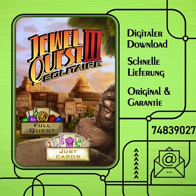 Jewel Quest Solitaire 3 III - PC / Windows - DOWNLOADVERSION