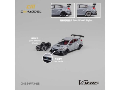 #ad Subaru WRX Varis Widebody 2.0 – Gray 1:64 Scale Model CM Model CM64 WRX 05 $29.95