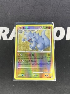 Pokémon TCG Rhydon Diamond & Pearl 60/130 Reverse Holo Uncommon