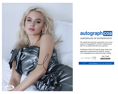 Zara Larsson Sexy Singer Autographed Signed 8x10 Photo ACOA | eBay
