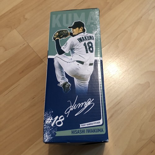 Hisashi Iwakuma 2014 Seattle Mariners Bobblehead Bobble Head SGA - Picture 6 of 11