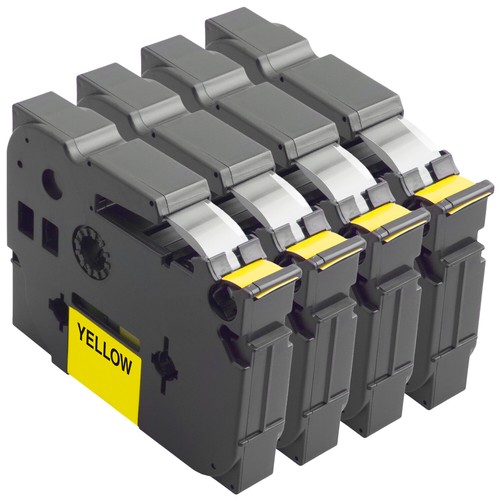 4x Schriftband für Brother TZe-621 P-Touch 1000 1000 BTS 1000 F 1005 BTS 1005 F - Bild 2 von 2