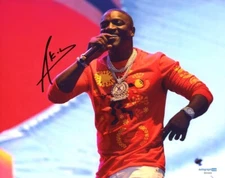 AKON SIGNED KONVICT RAPPER SINGER 8x10 PHOTO - ACOA COA
