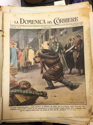 LA DOMENICA DEL CORRIERE 1948 n°5 EVELINE KEYES-OLGA S.JUAN-L.SCOTT 14/4/16 