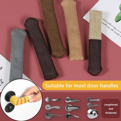 1Pcs NonSlip Wear Cute Cat Paw Door Knob Cover Handle Sleeve Baby